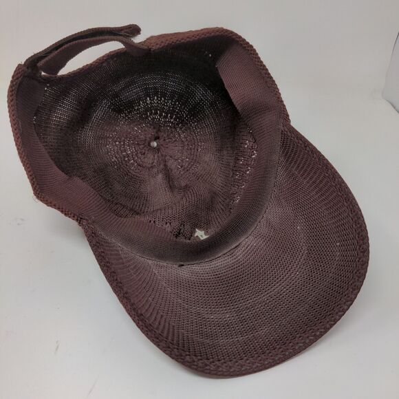 Kangol Women's Strapback Hat Brown Adjustable Embroidered Logo - Picture 9 of 10
